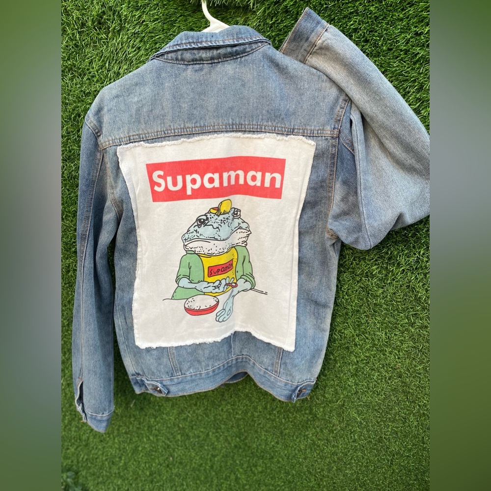 Jean jacket .
